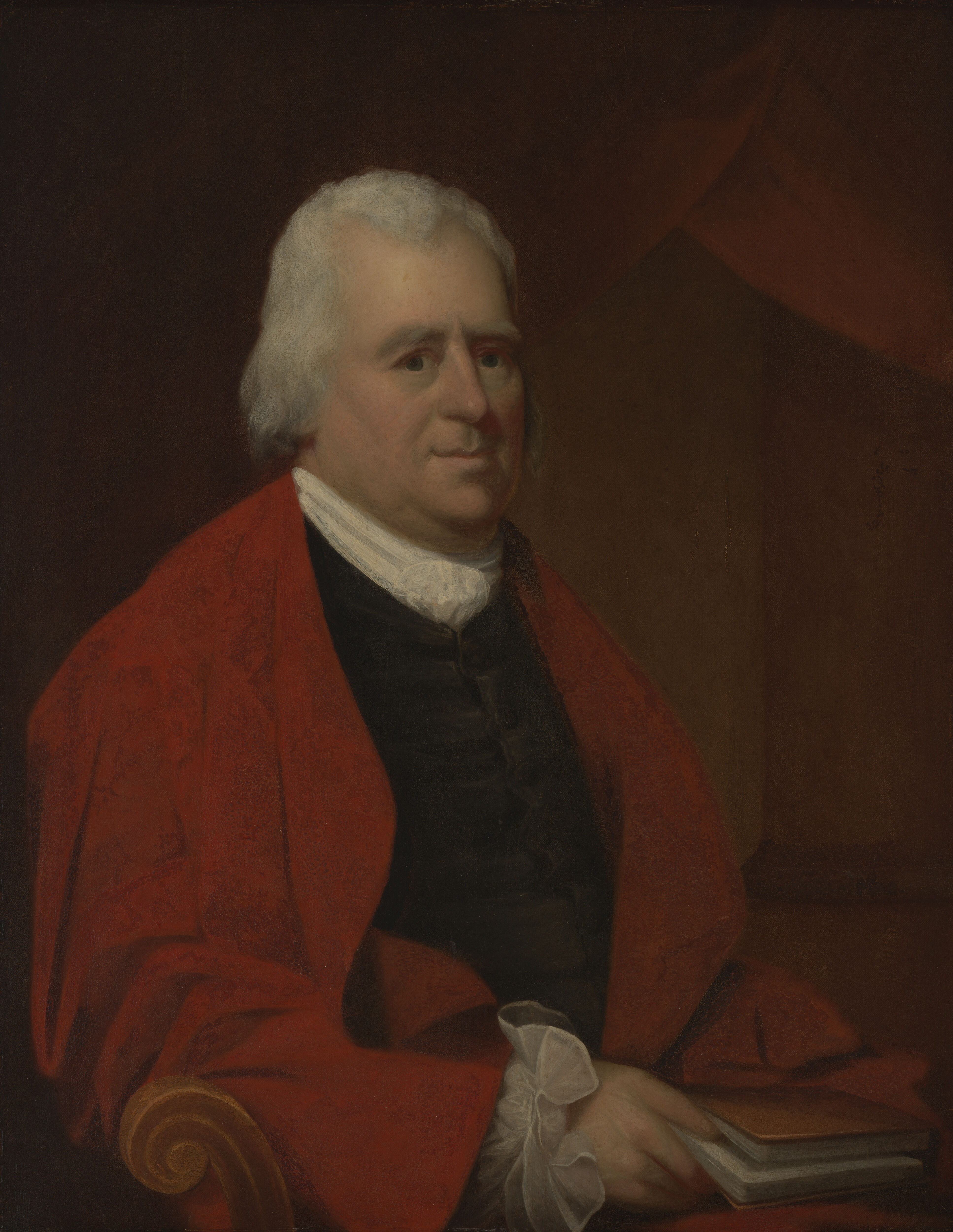 Portrait of Samuel Dexter, wood medium by James Frothingham