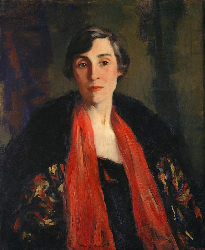 Portrait of Mary Fanton Roberts by Robert Henri.
