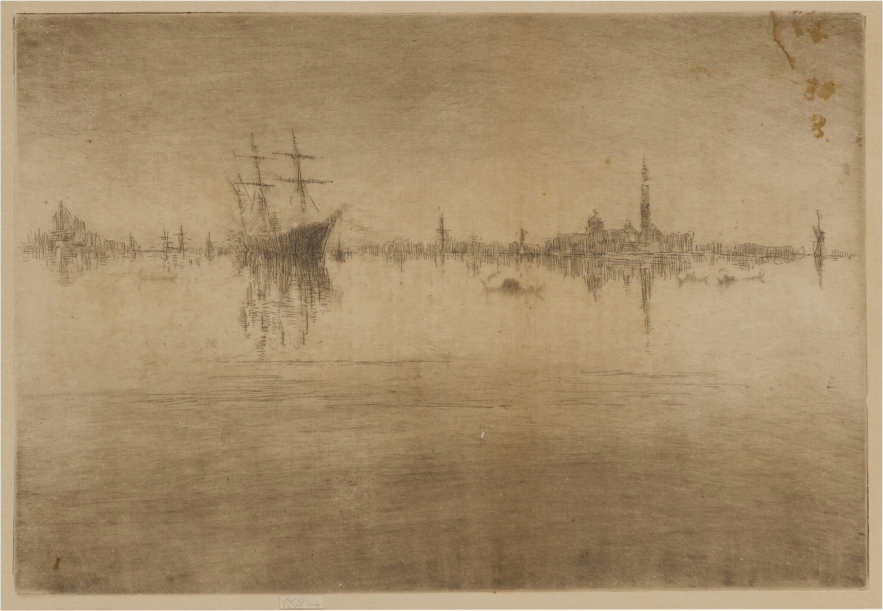 Nocturne, by James Abbott McNeill Whistler, public domain