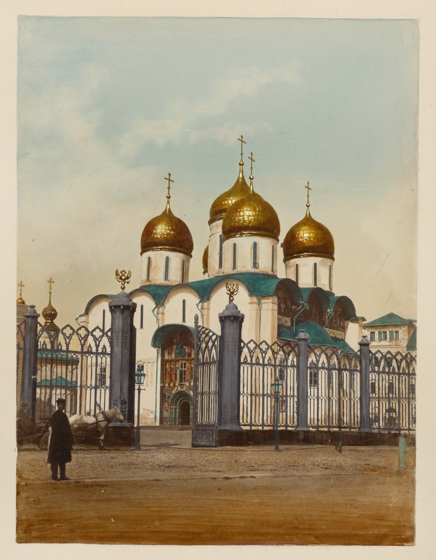 Uspenskii sobor v Kremle, by J. Daziaro, public domain