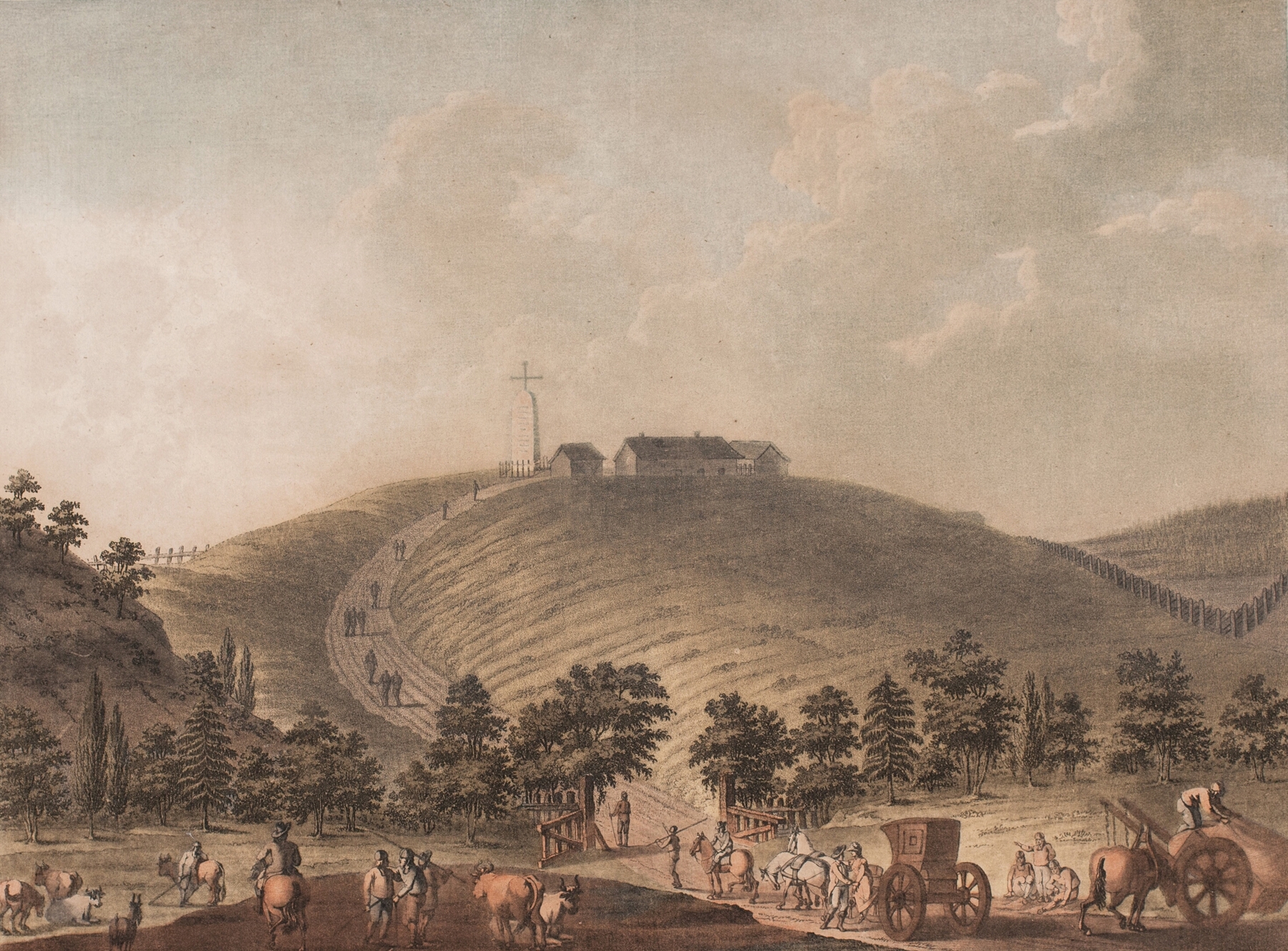 Monument ved Stikklestad, by Georg Haas, public domain