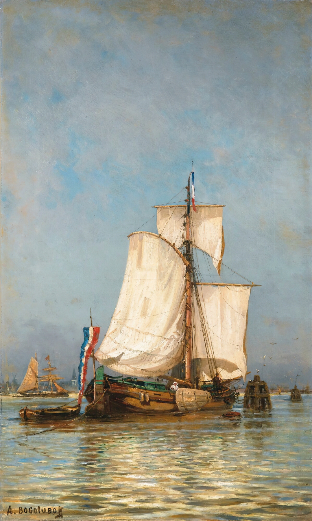 Naples, by Alexey Petrovich Bogolyubov, public domain