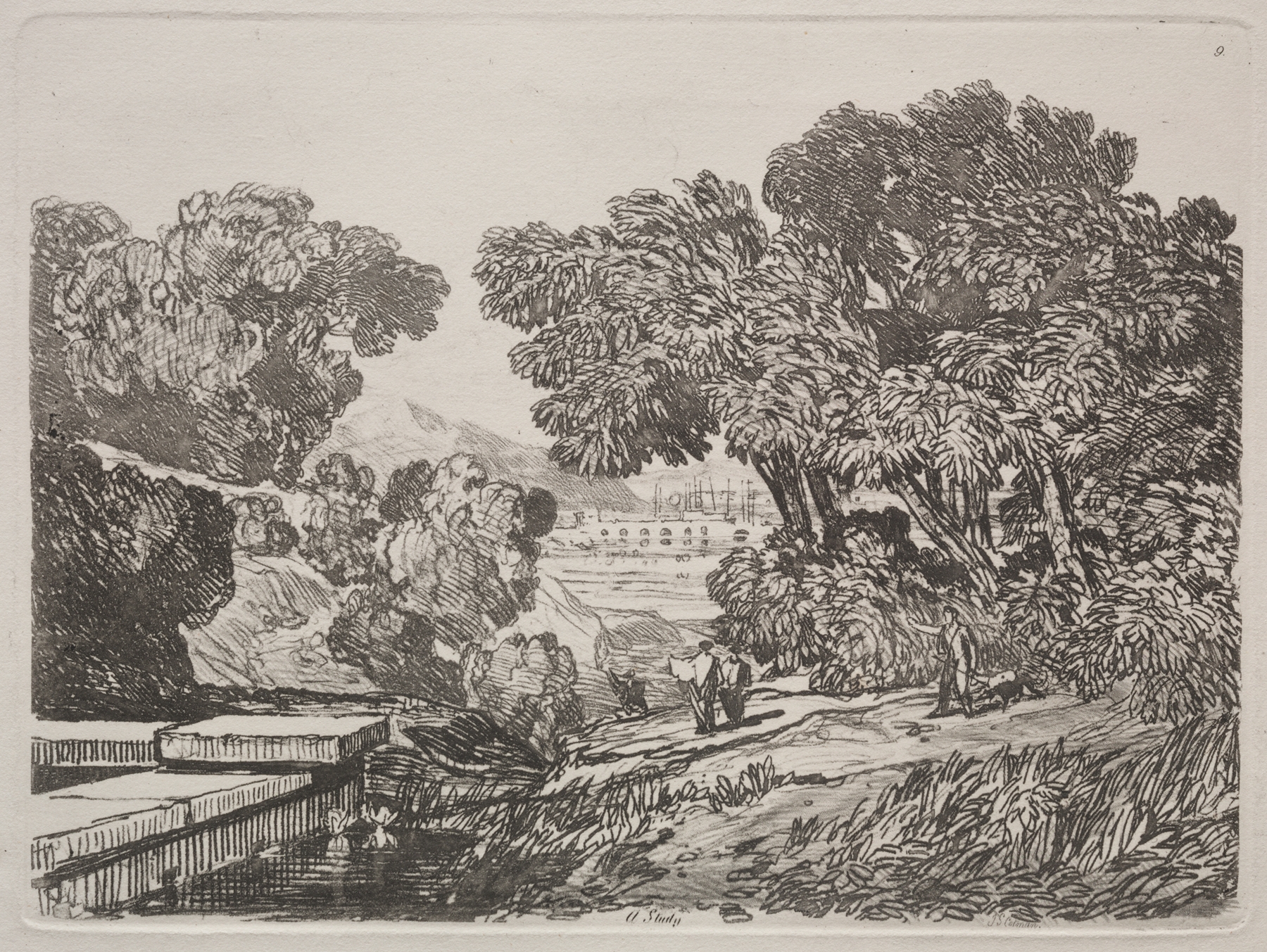 A Study, by John Sell Cotman, public domain