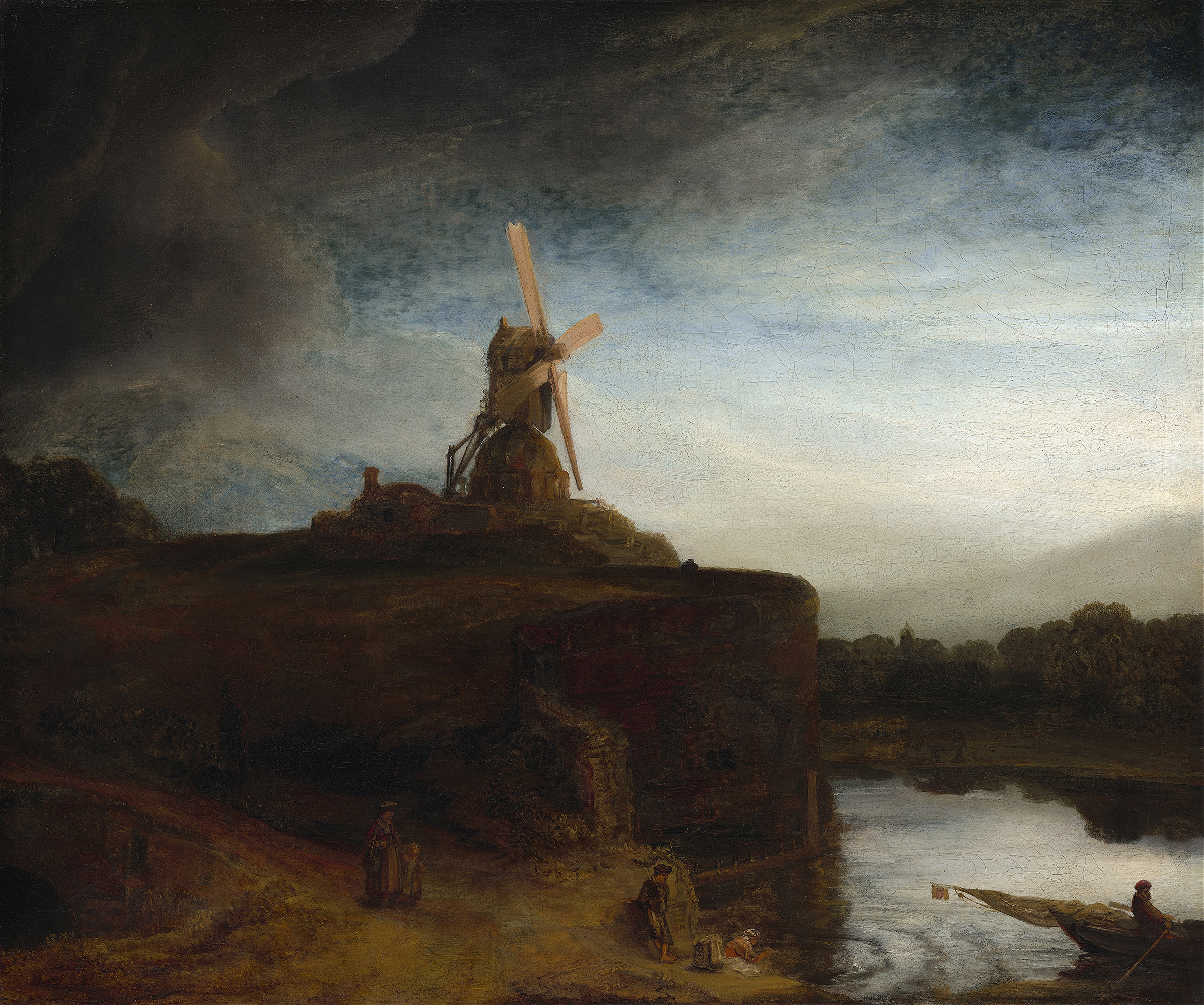 The Mill, by Rembrandt van Rijn, public domain