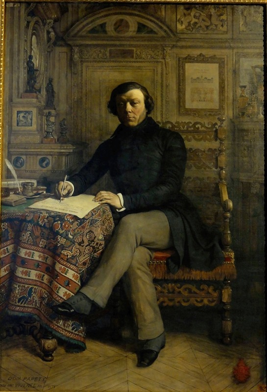 Portrait of Antoine Vivenel by Dominique Louis Papety.