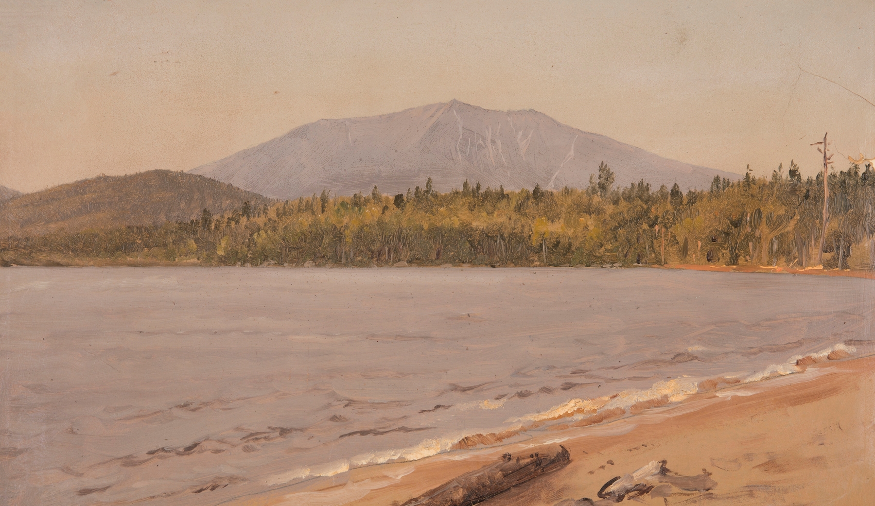 Mt. Katahdin from Togue Pond, oil painting by Frederic Edwin Church