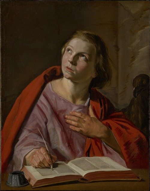 Frans Hals' painting 'Saint John the Evangelist' captures the essence of the Dutch Golden Age.