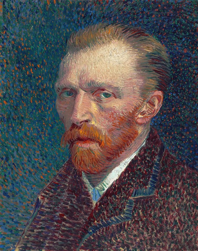 Self-Portrait, by Vincent van Gogh, public domain