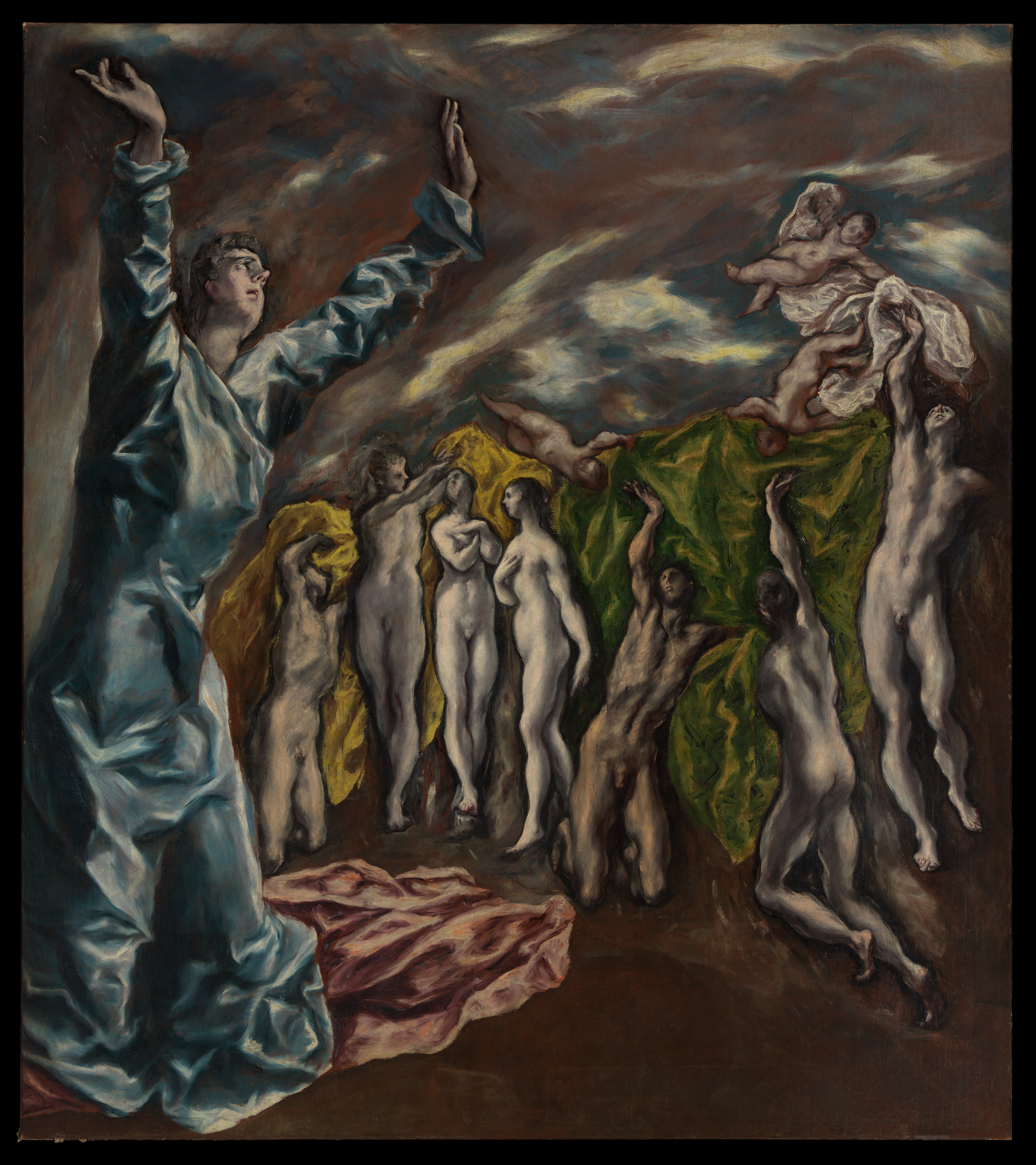 The Vision of Saint John, by El Greco, public domain