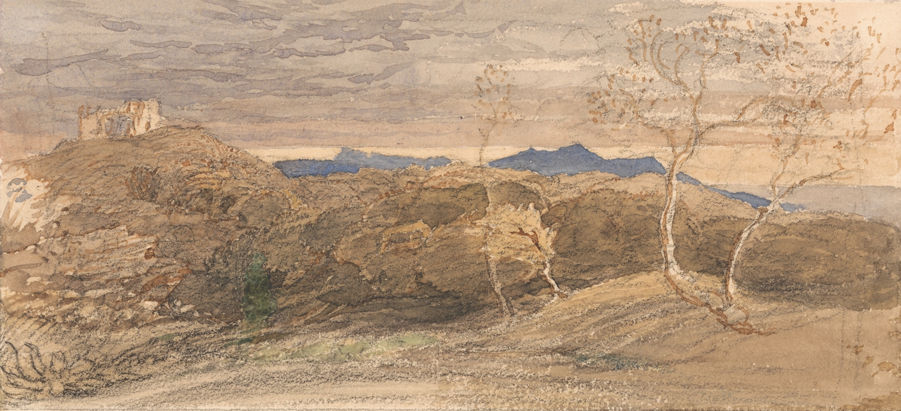 Scene in Wales, by Samuel Palmer, public domain