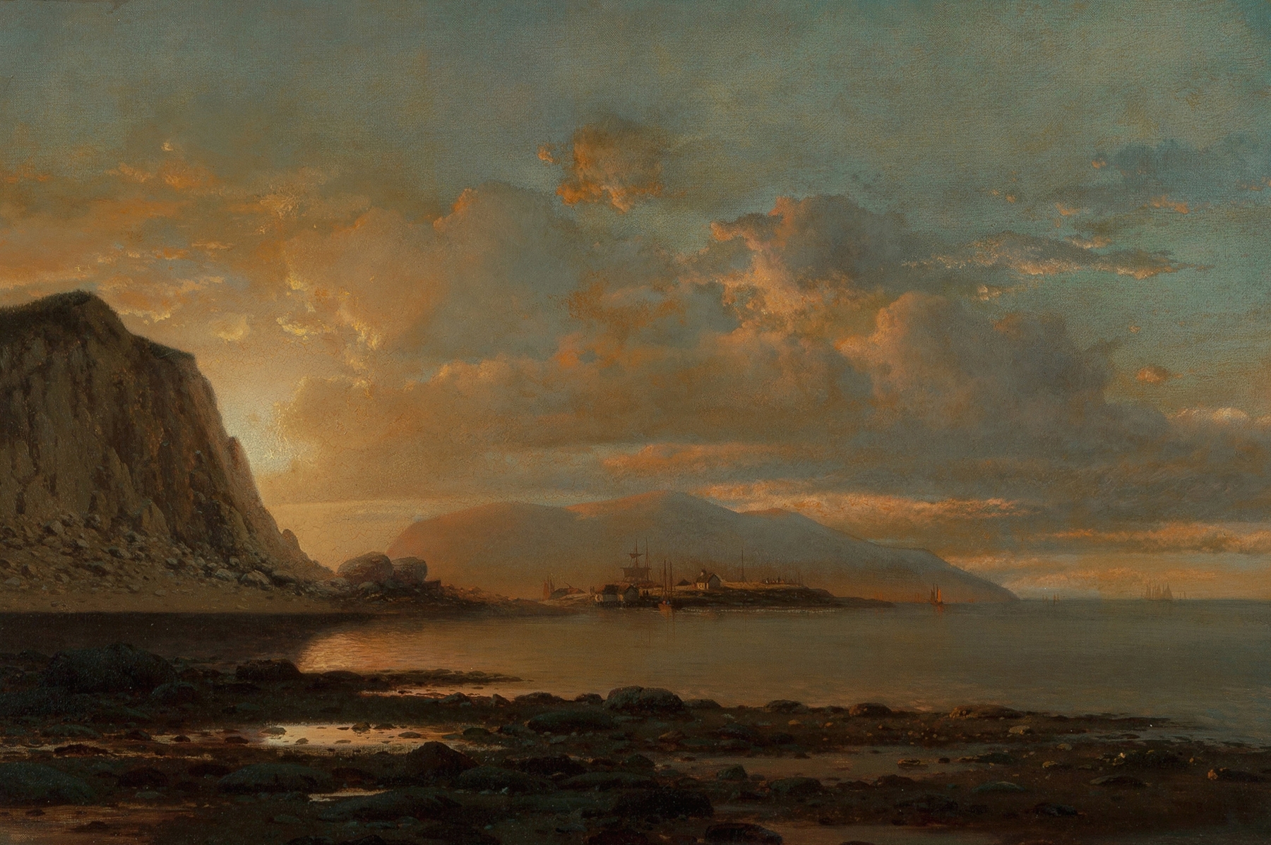 Home Port, Coast of Labrador, by William Bradford, public domain