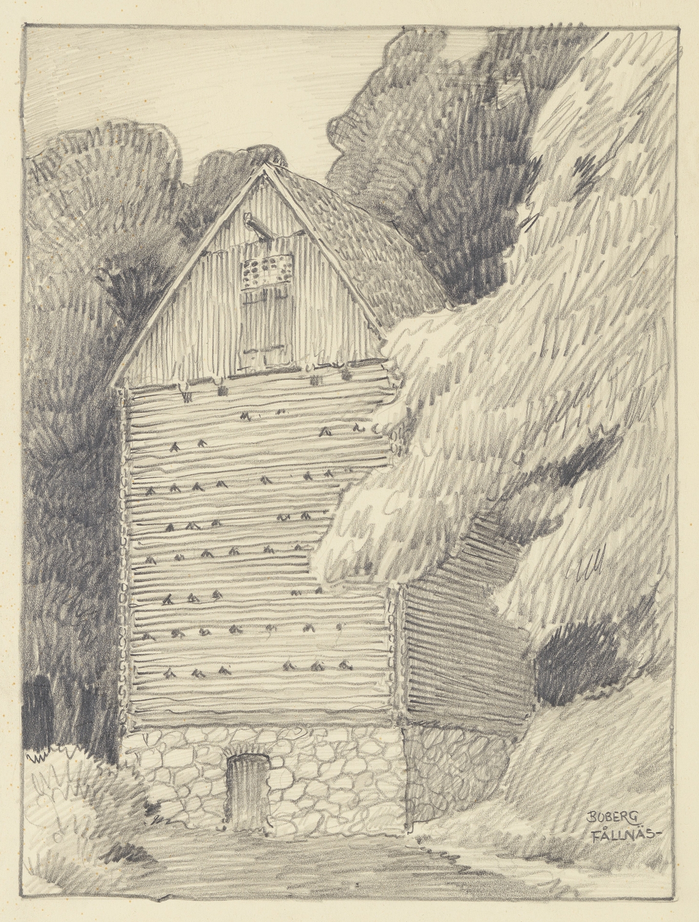 Fållnäs, by Ferdinand Boberg, public domain