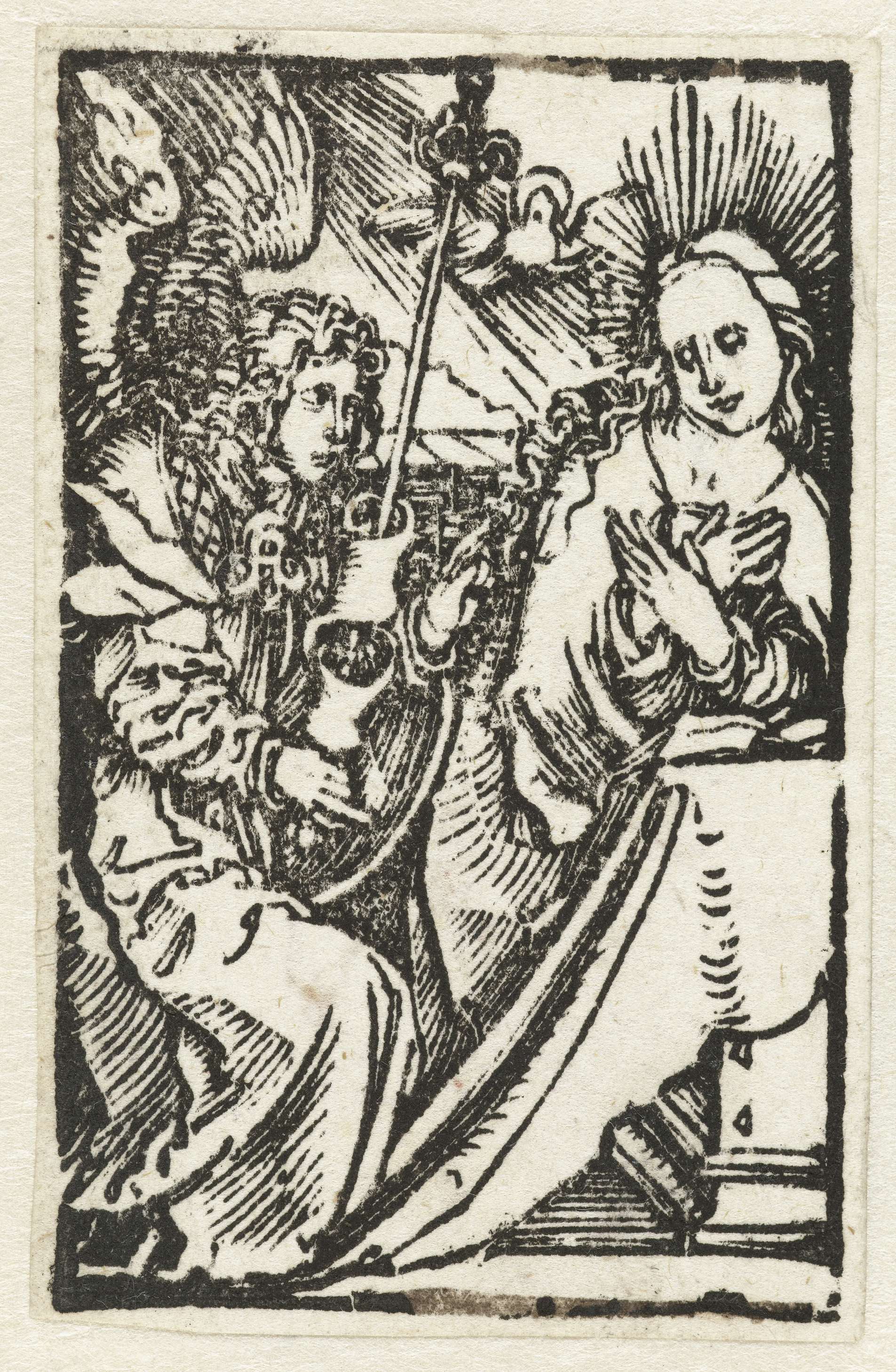 Annunciatie, by Albrecht Dürer, public domain