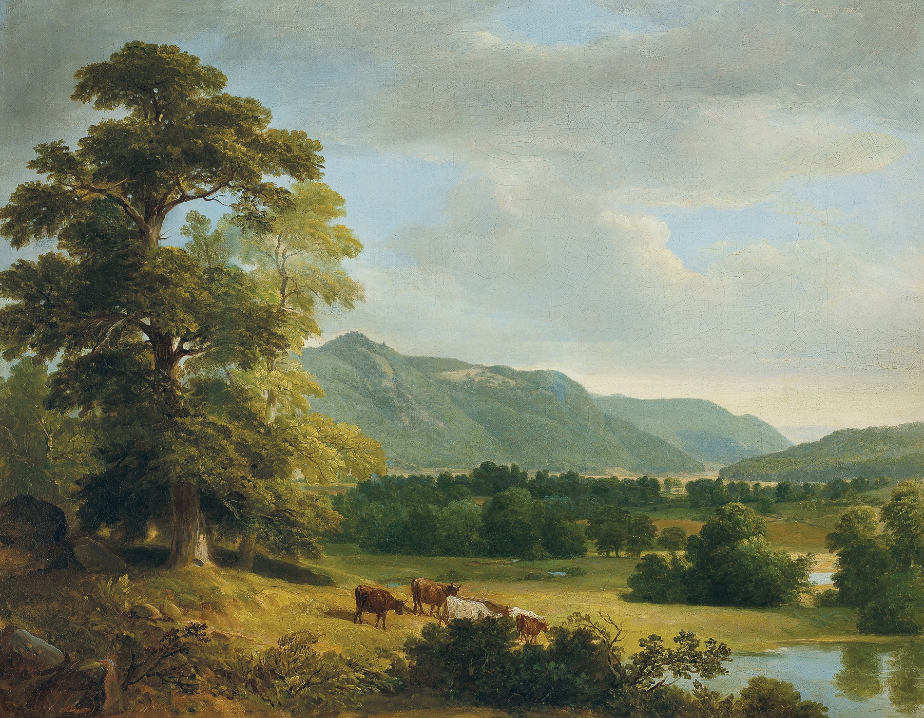 Landscape Study, Dover Plains, New York, by Asher Brown Durand, public domain