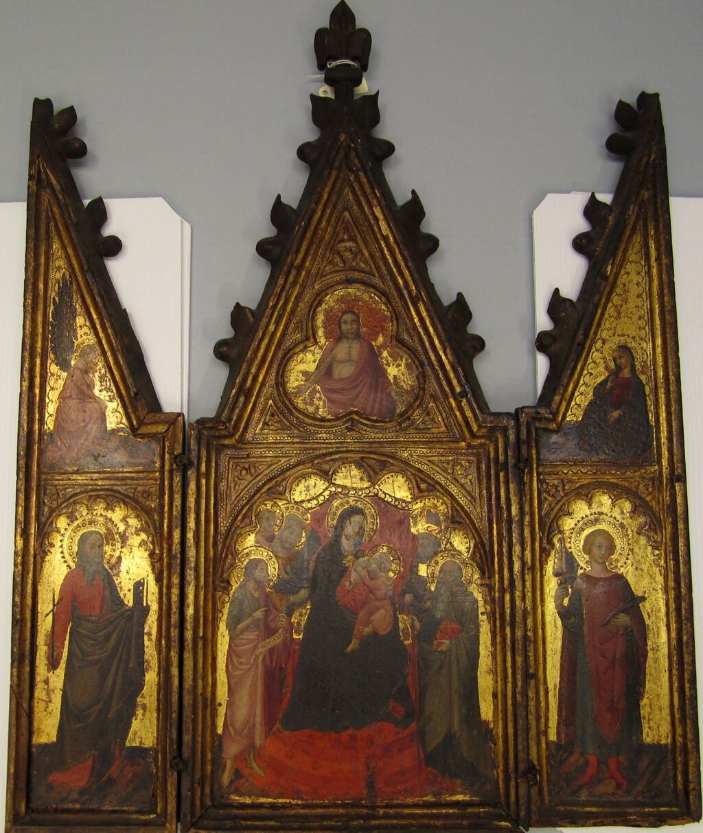 Virgin and Child with Saints, tempera on panel by Master of the Richardson Tabernacle