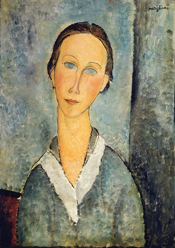 Amedeo Modigliani's 'Girl in a Sailor’s Blouse' features a young girl with elongated features.