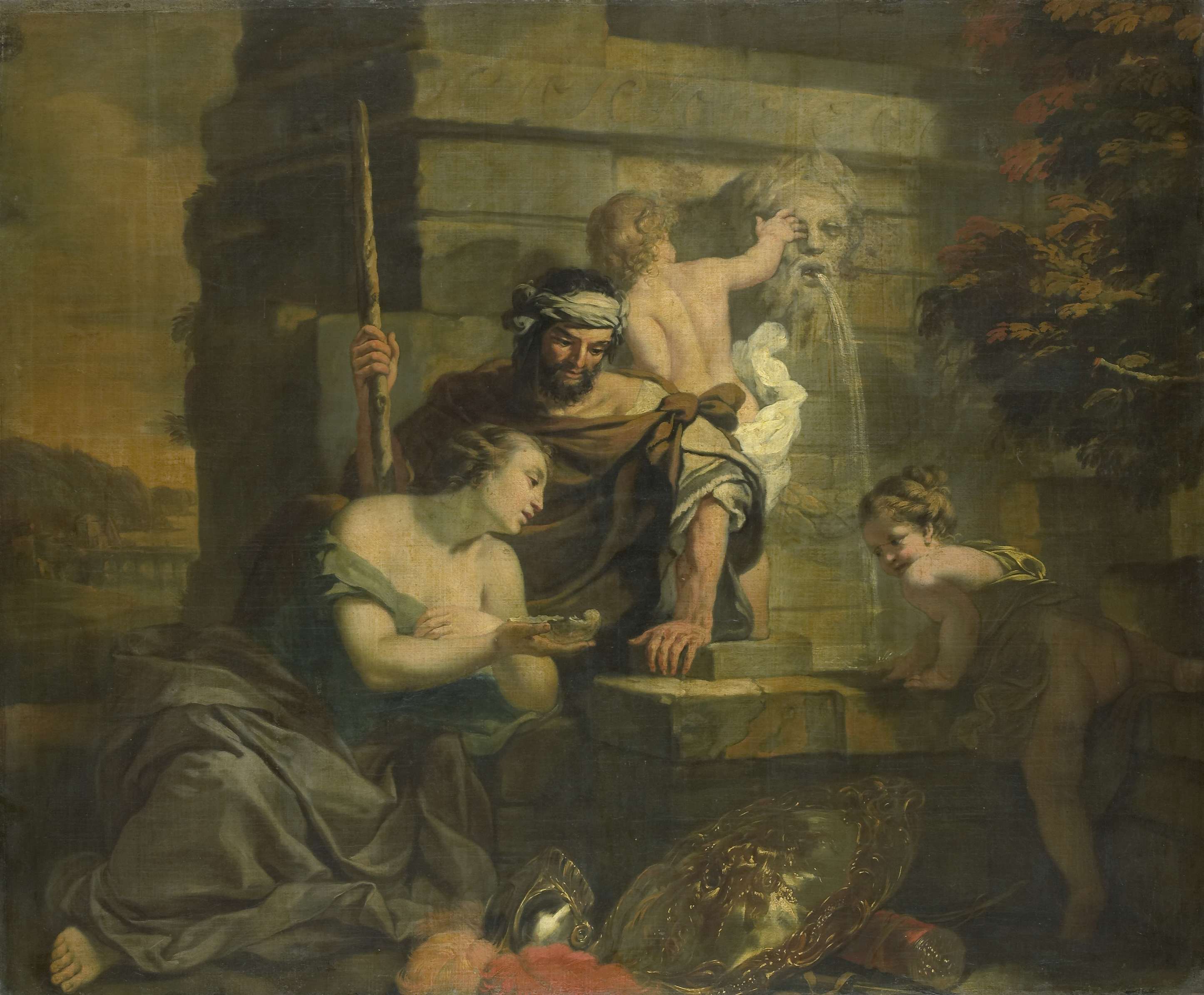 Granida and Daiphilo, by Gerard de Lairesse, public domain
