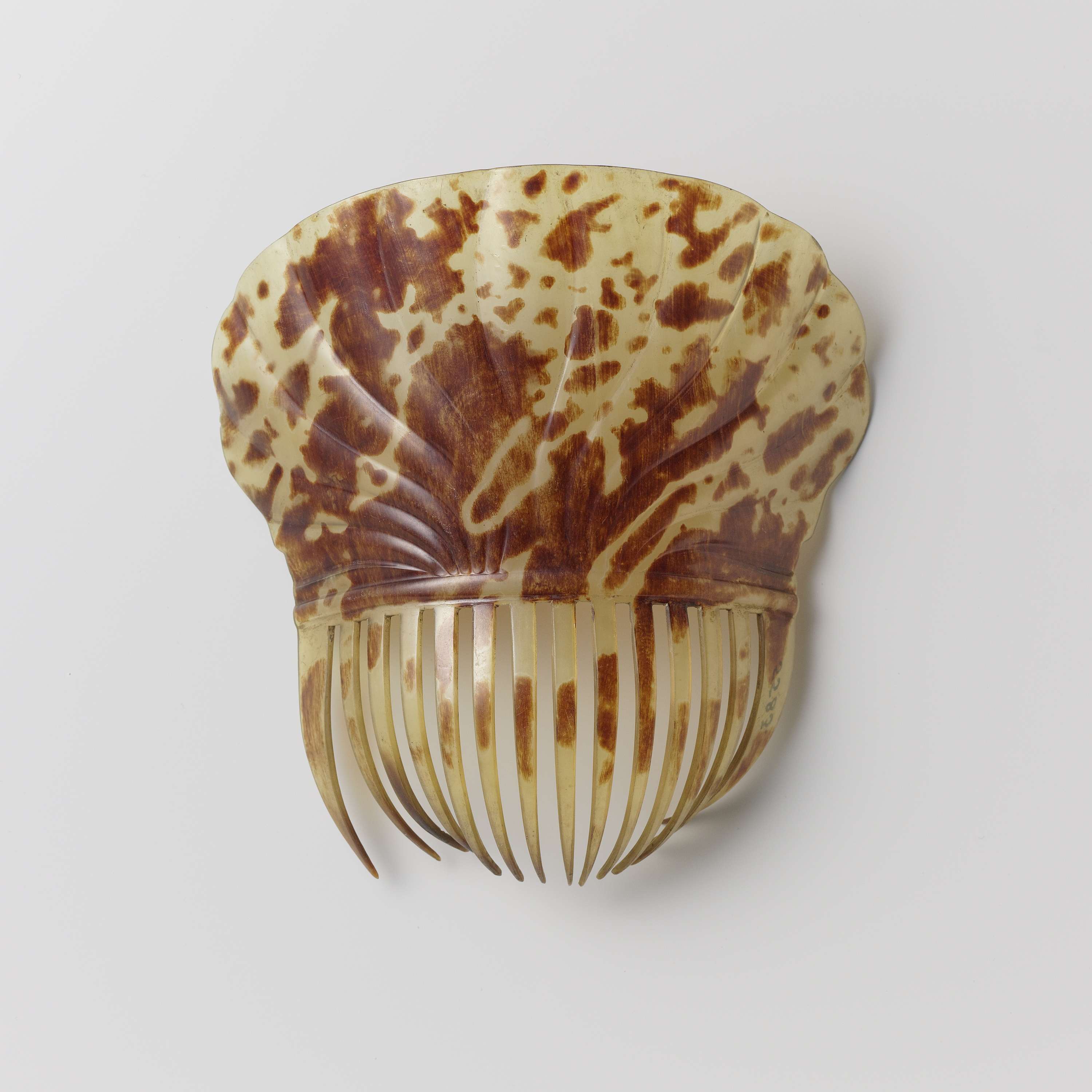 Relief decorative art piece resembling tortoiseshell by Unknown Artist