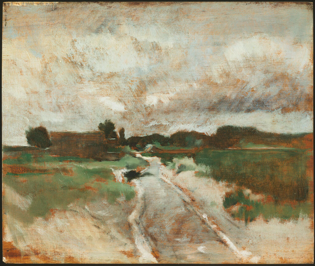 Landscape, by John Henry Twachtman, public domain