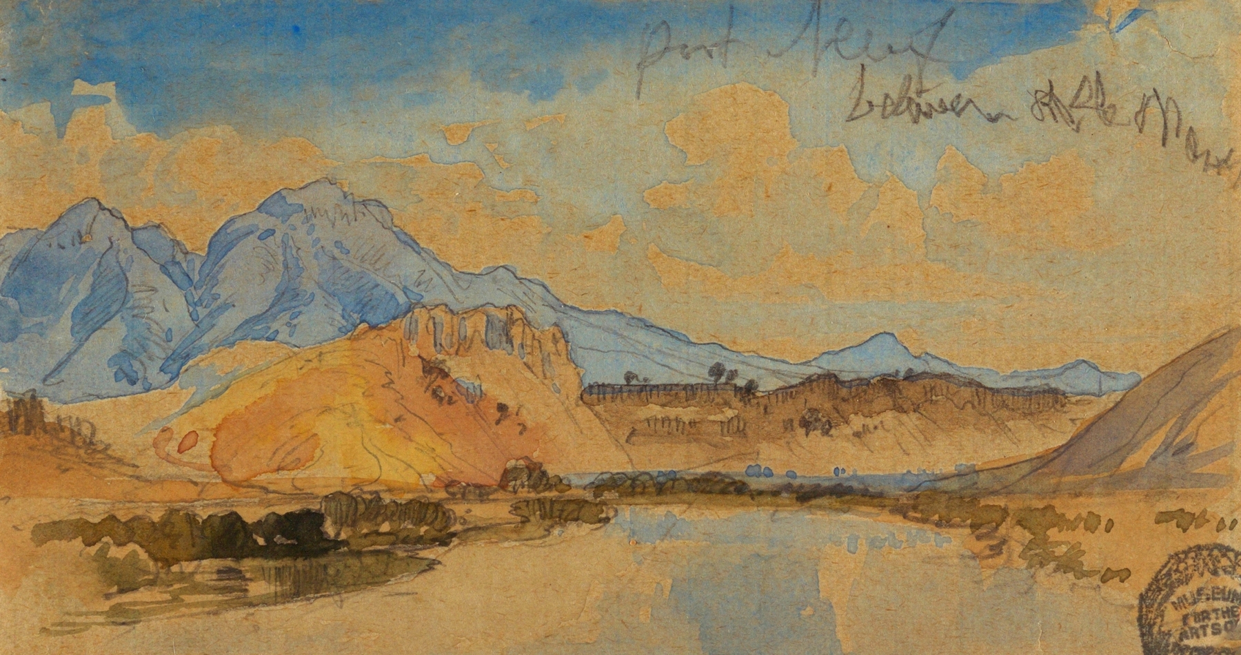 Port Neuf Canyon, Idaho by Thomas Moran, oil painting