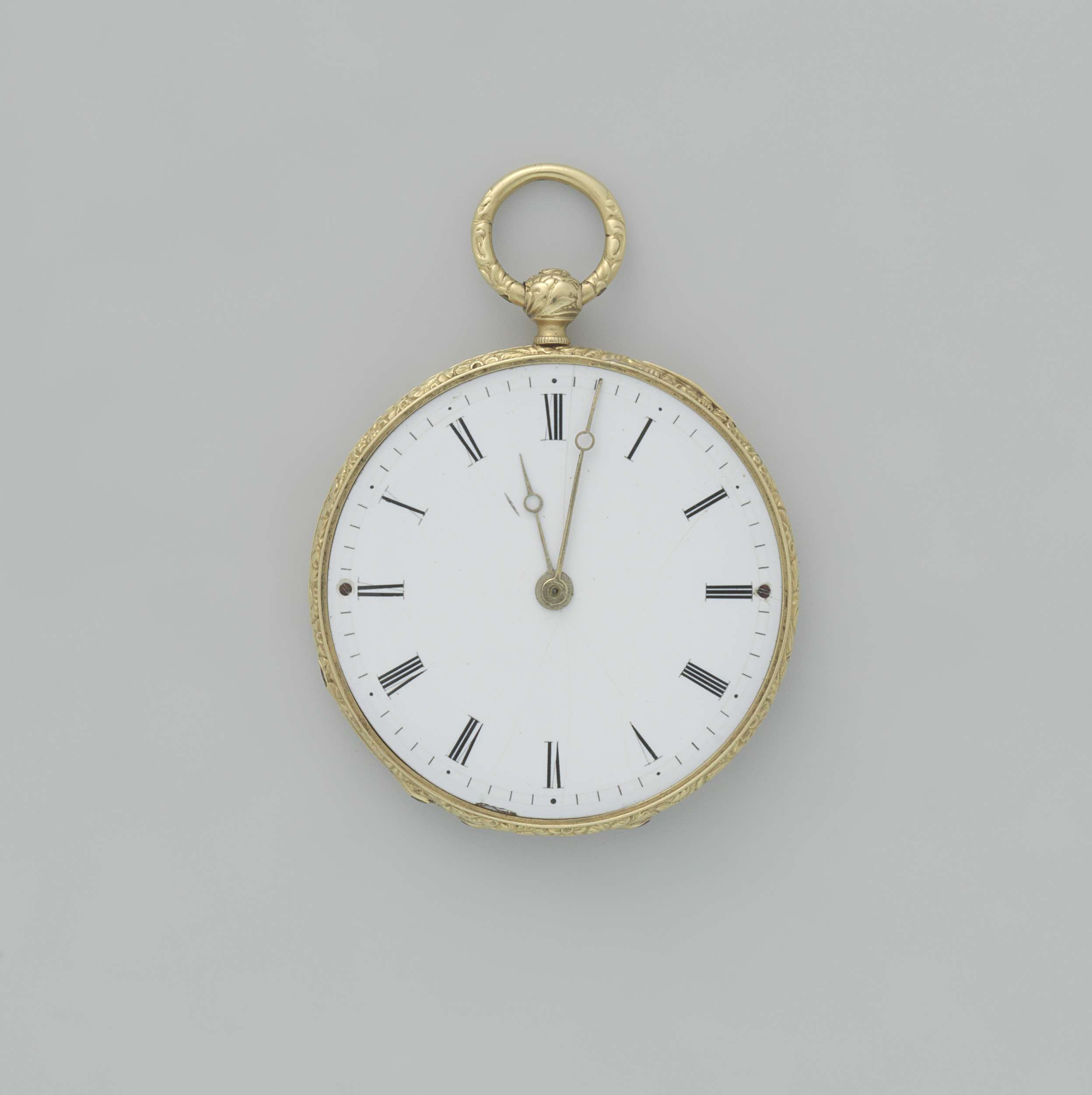 Still life of a watch, Victorian style, by Unknown Artist