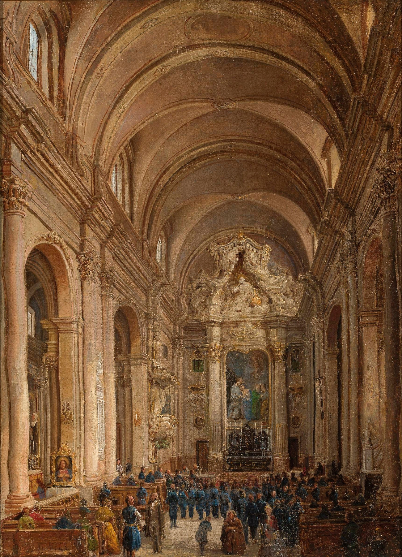 Church of the Nuns of the Visitation in Warsaw, by Marcin Zaleski, public domain