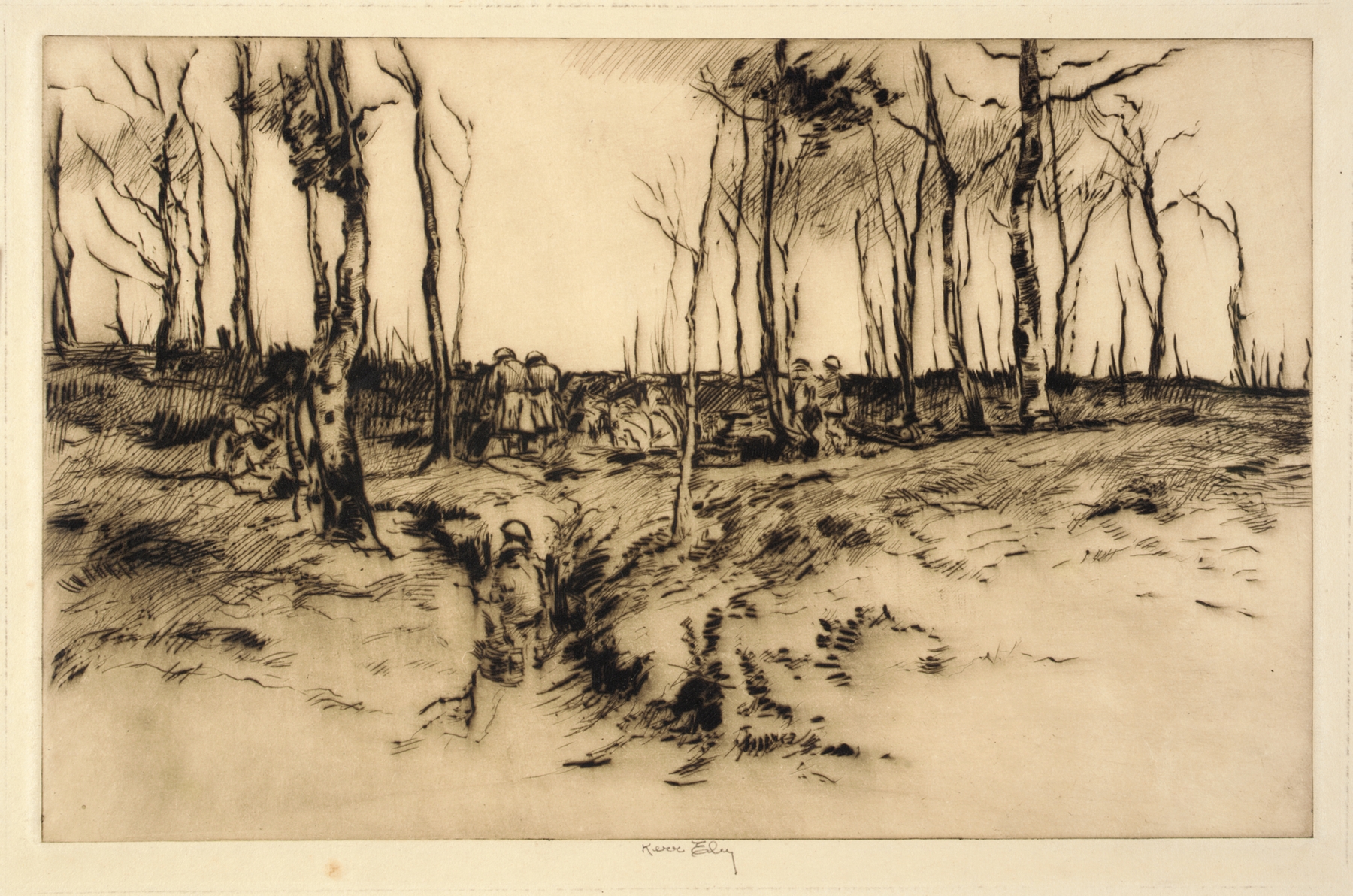 A Bit of the Argonne, by Kerr Eby, public domain