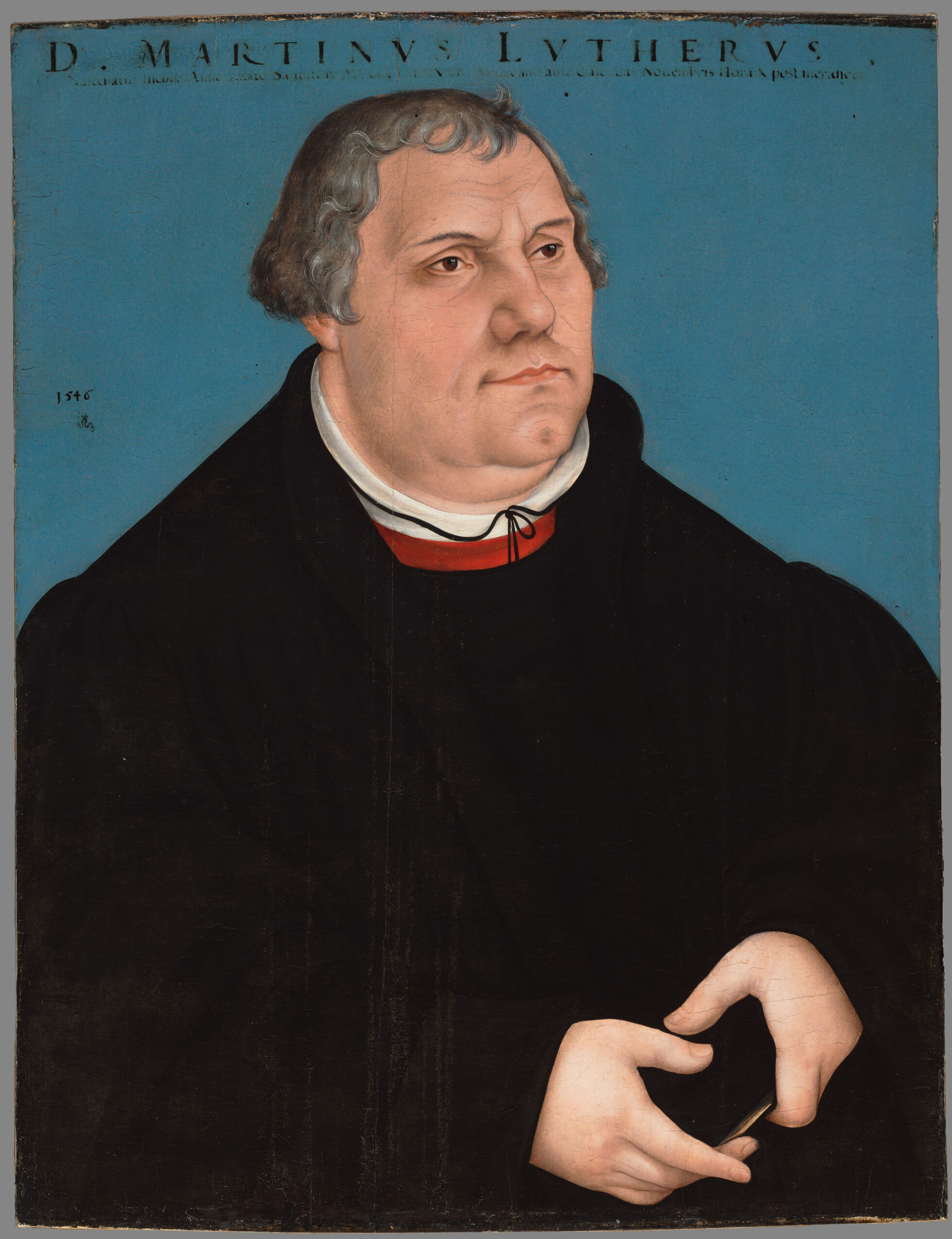 Martin Luther, by Lucas Cranach the Elder, public domain