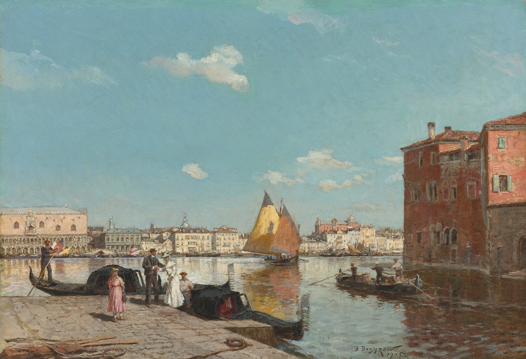 Day, Venice, by Alexander Karlovich Beggrov, public domain
