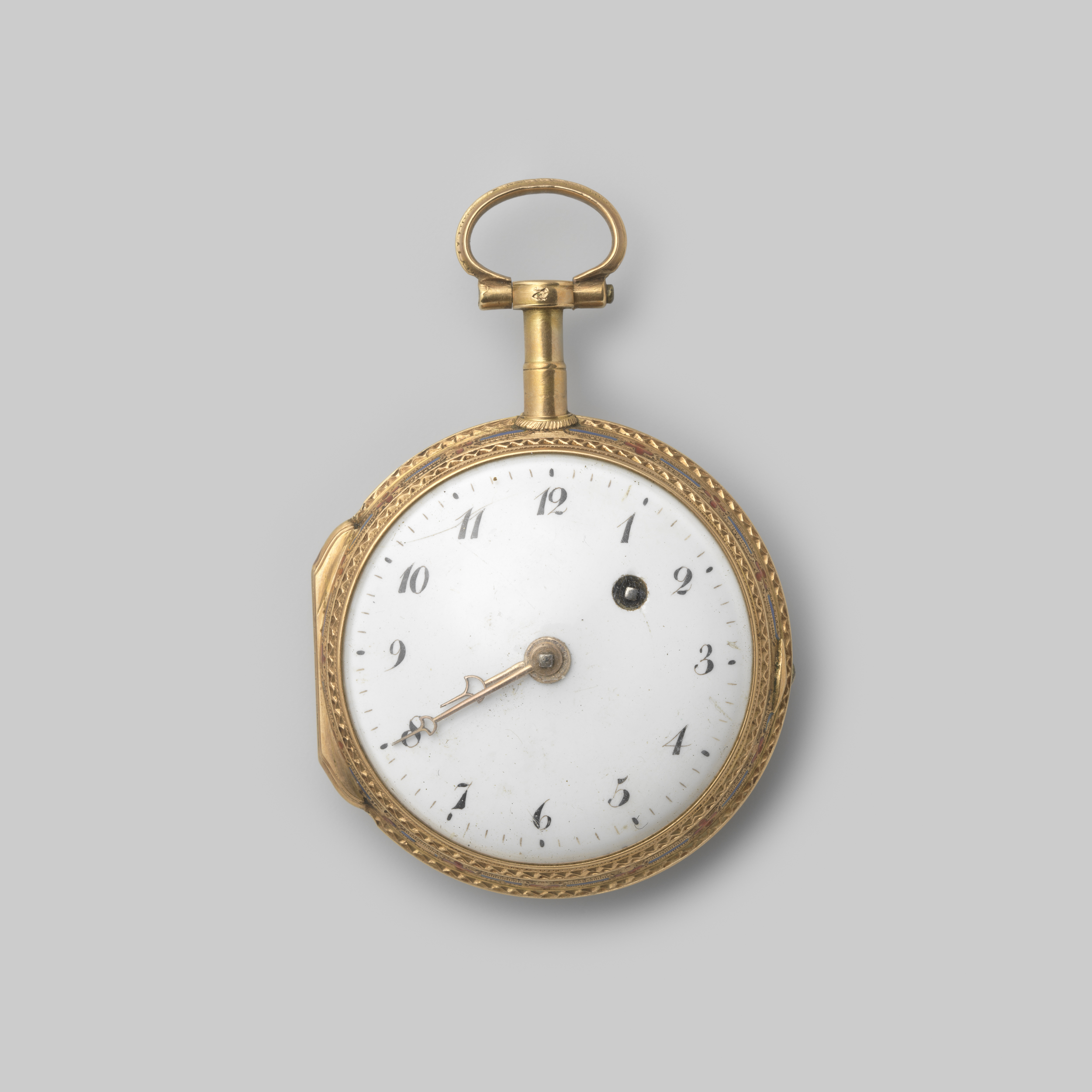 Horloge van goud by Gilbert, a decorative metal clock with intricate clockwork