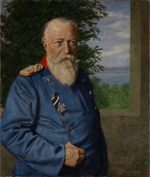 Portrait of Grand Duke Friedrich I of Baden by Hans Thoma.