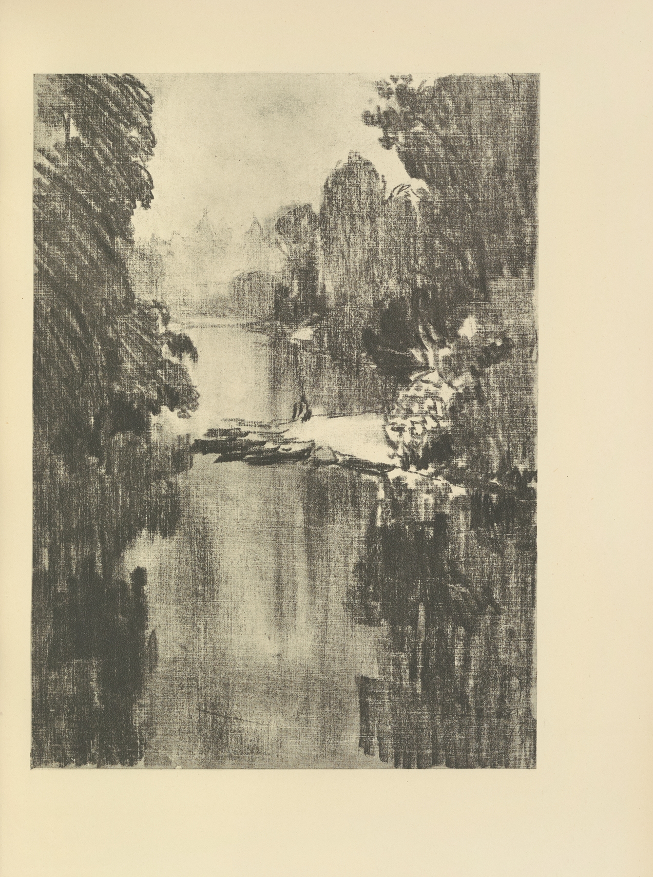 St. James’ Park, by Joseph Pennell, public domain
