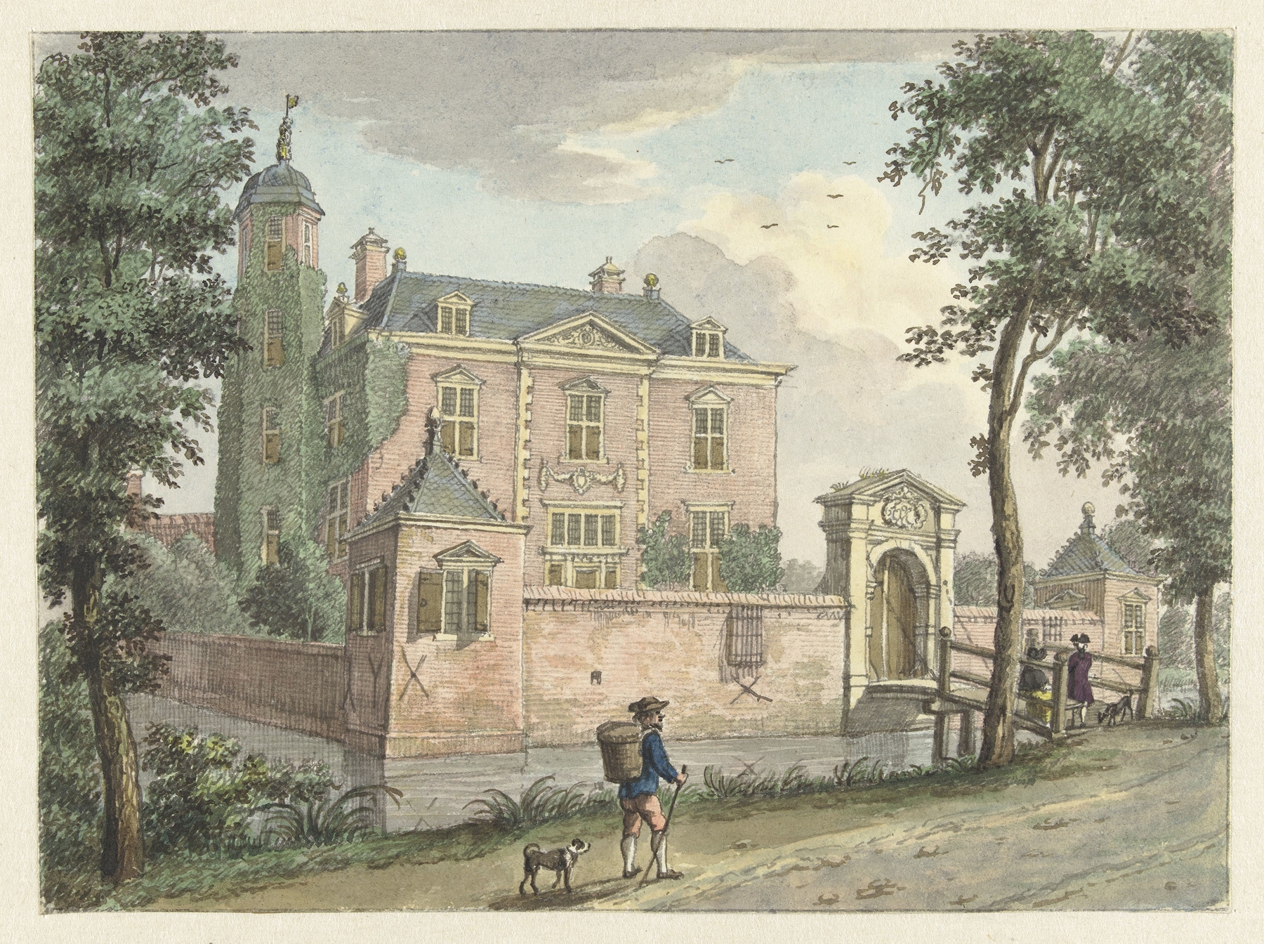 Het Huis Berendrecht, by Jan de Beijer, public domain