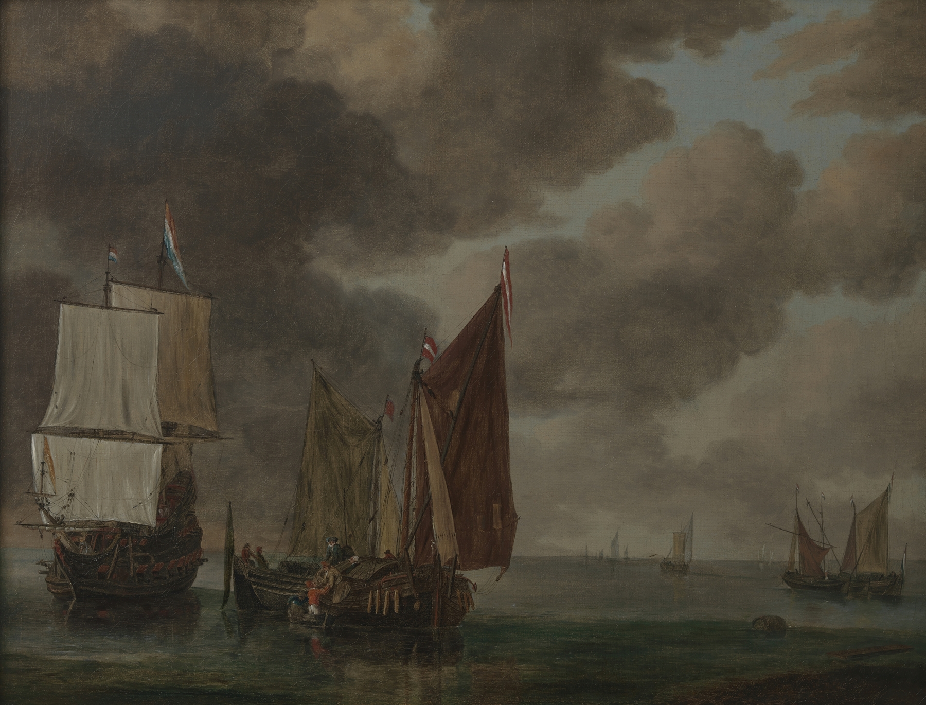 Seascape, by Reinier Nooms, public domain