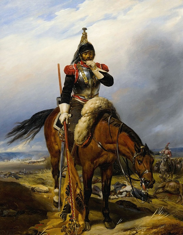 Paul Delaroche's 'The Field of Battle' captures a dramatic historical scene.