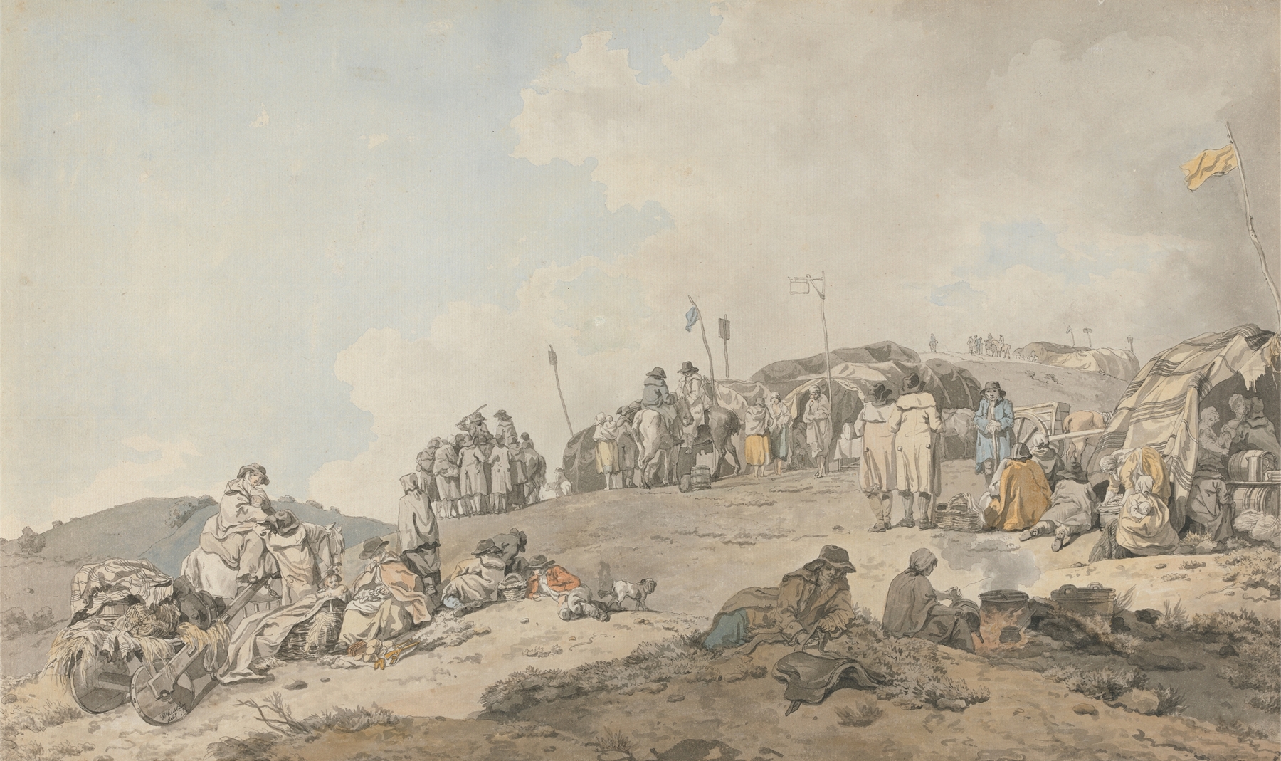 Donnybrook Fair, by Francis Wheatley, public domain