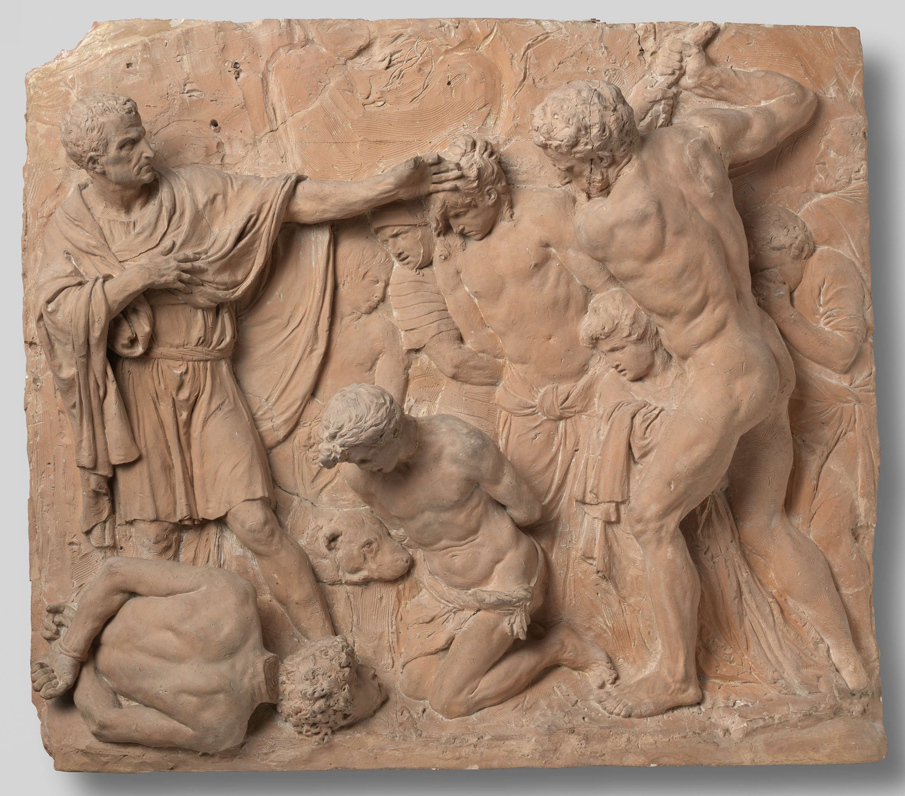 The Judgement of Junius Brutus, by Artus Quellinus (I), public domain