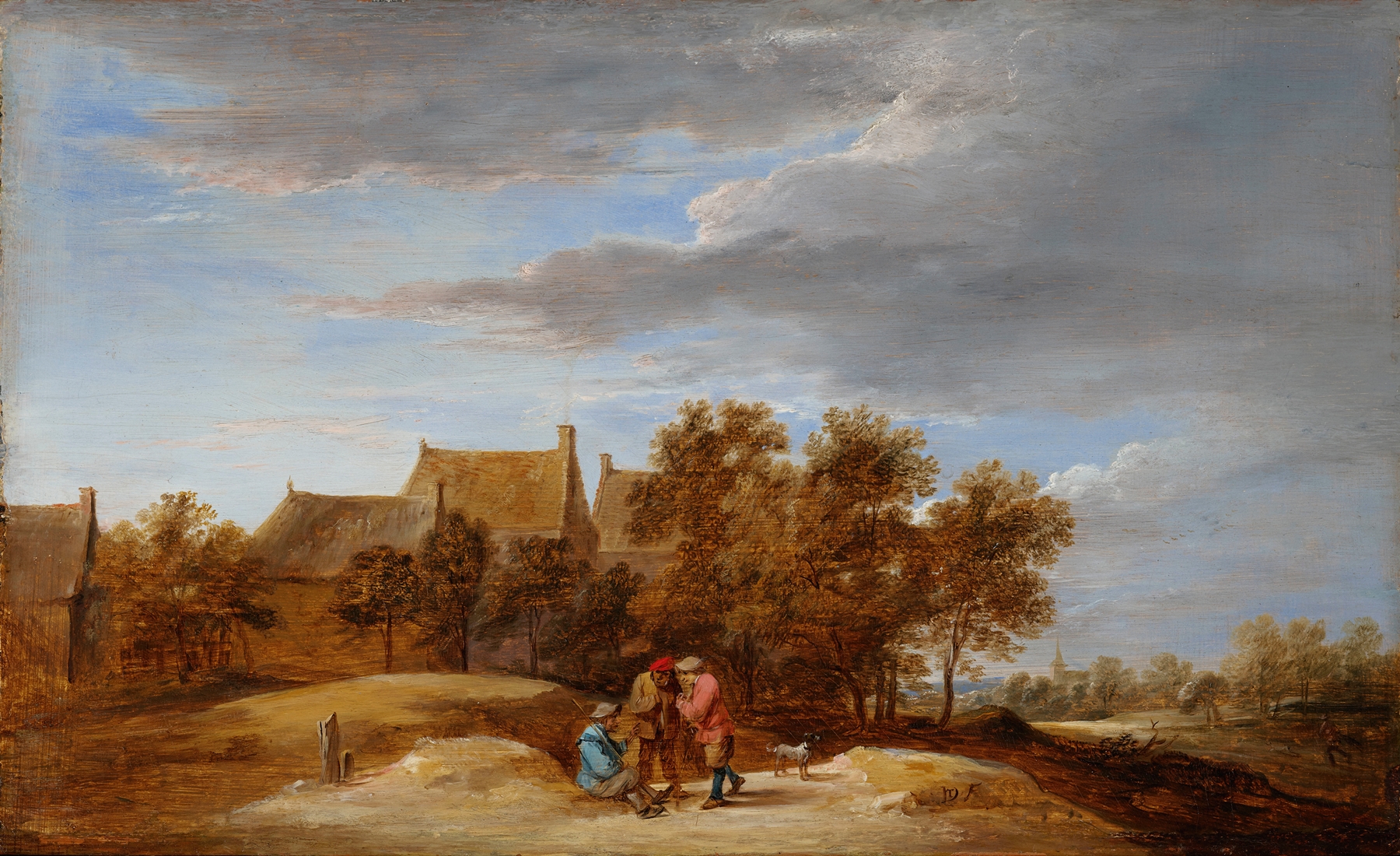 By the Wayside, by David Teniers the Younger, public domain