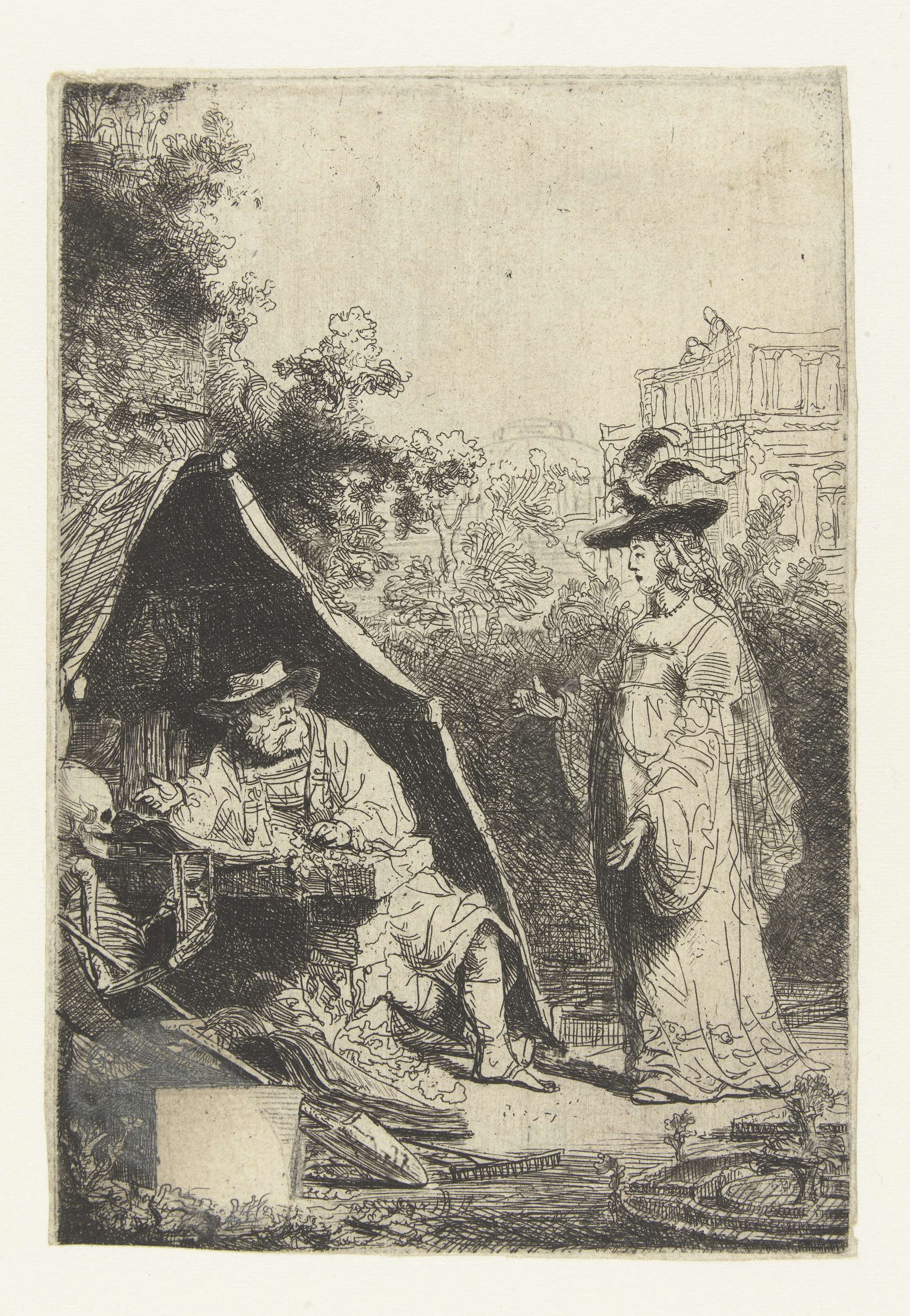 Uur van de Dood, by Ferdinand Bol, public domain