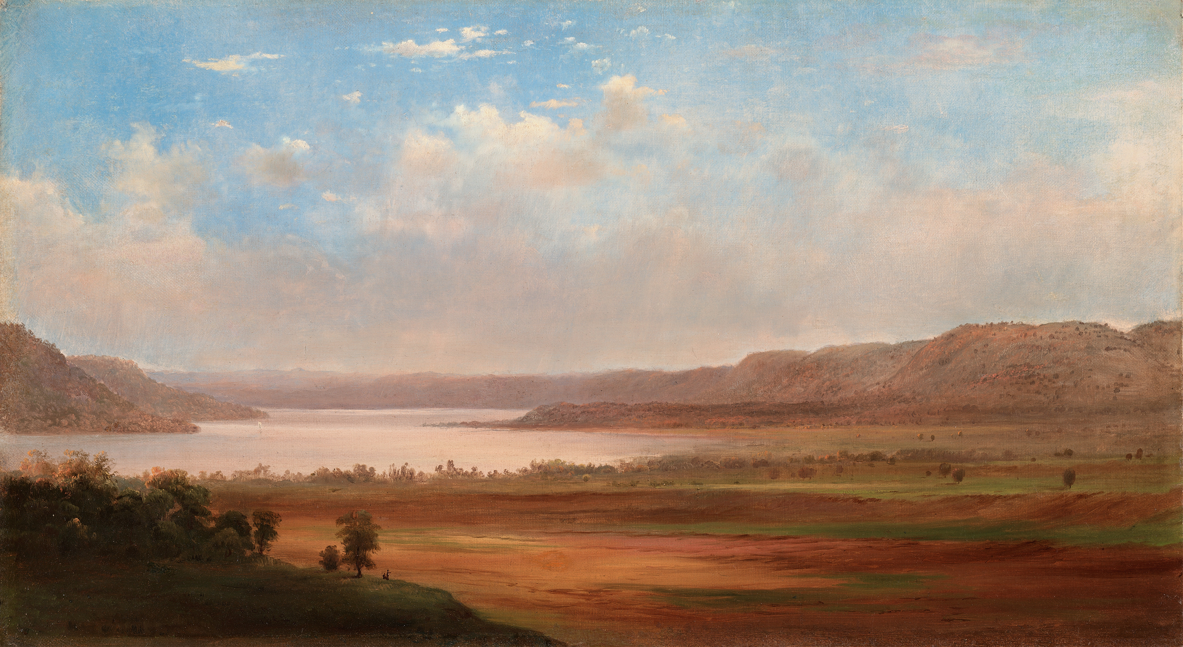 View of Lake Pepin, Minnesota, by Robert S. Duncanson, public domain
