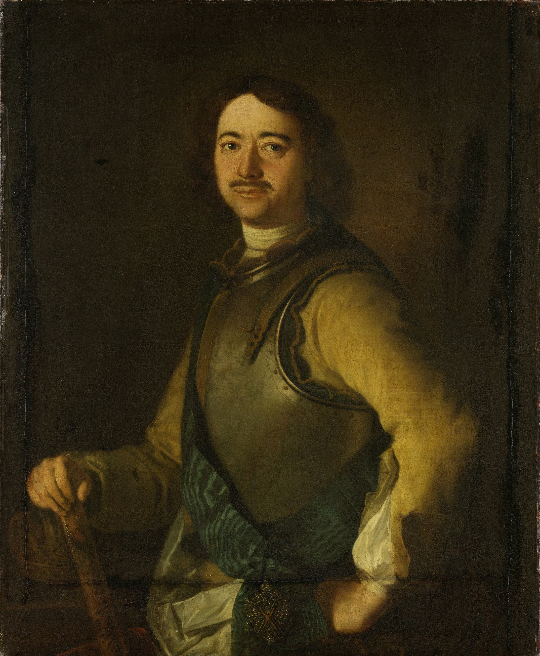 Peter the Great, tsar of Russia, by Unknown Artist, public domain