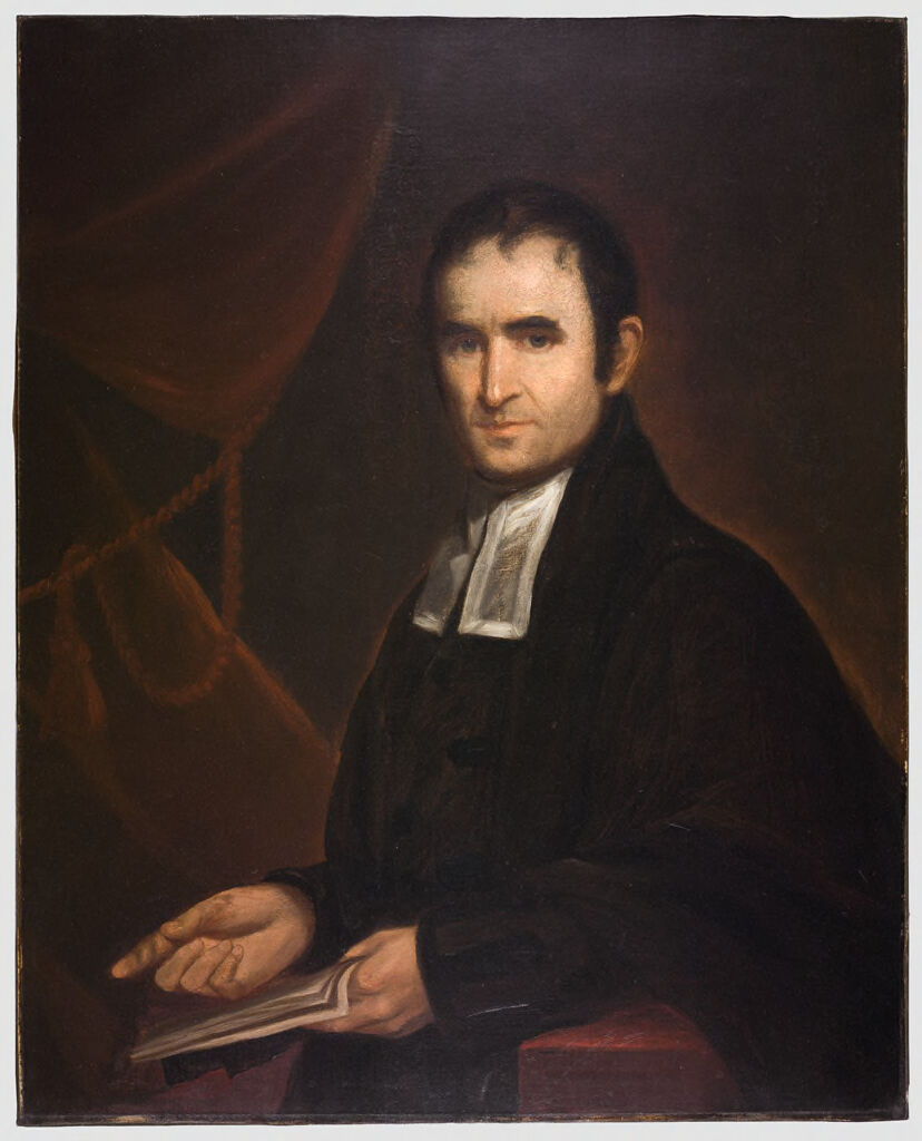 Portrait of Henry Ware Sr. by George Fuller, oil on canvas