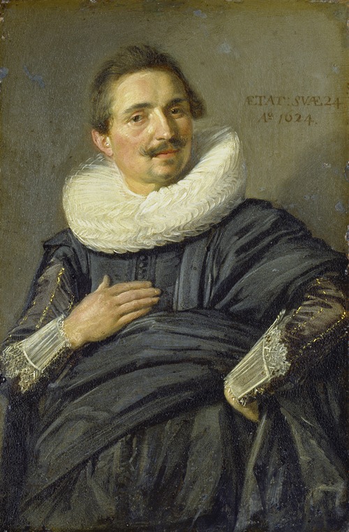 Frans Hals' 'Portrait of a Young Cavalier' showcases a young man in a striking pose.