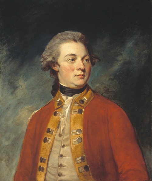 Portrait of Francis North, 4th Earl of Guilford by George Romney.