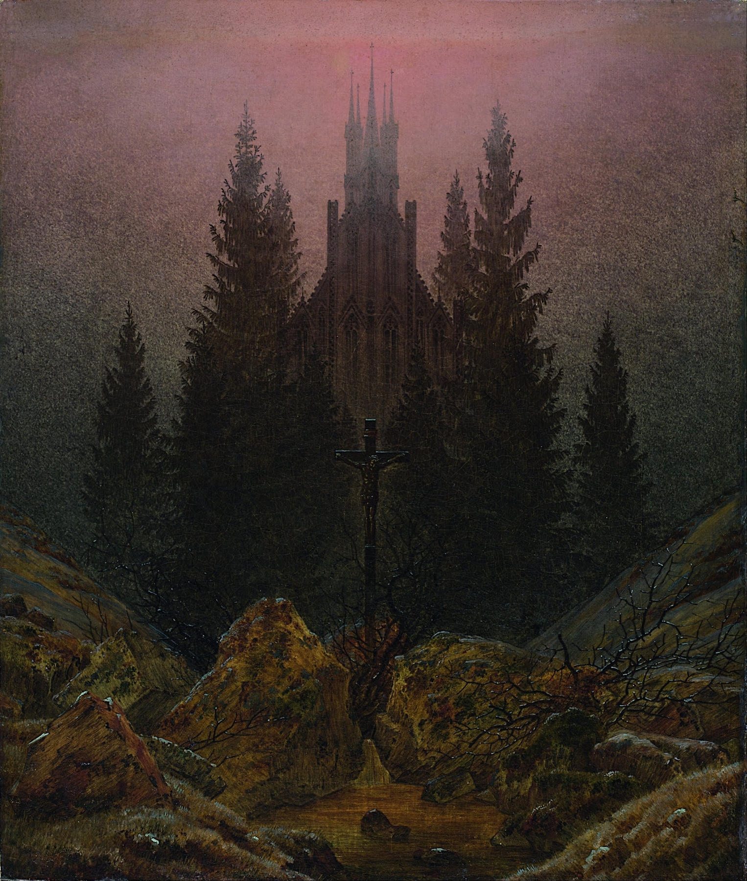 The Cross in the Mountains, by Caspar David Friedrich, public domain