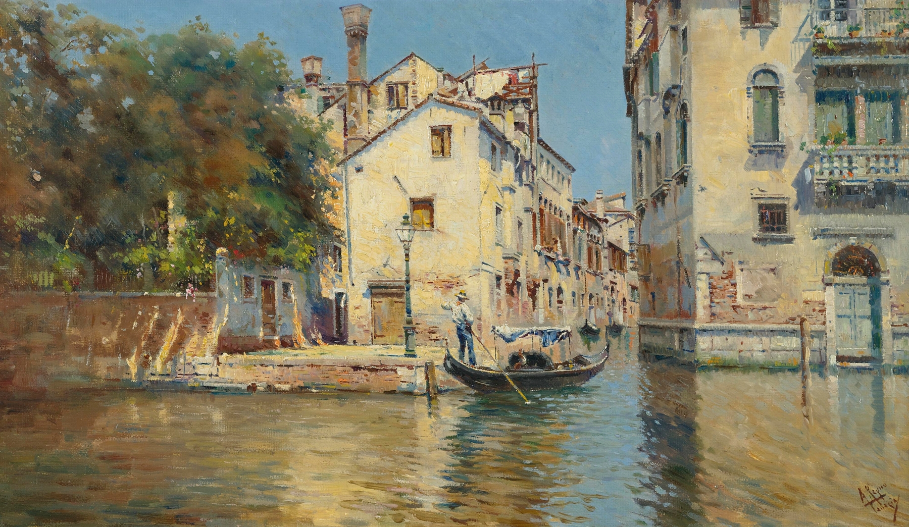 Venice, by Antonio María de Reyna Manescau, public domain