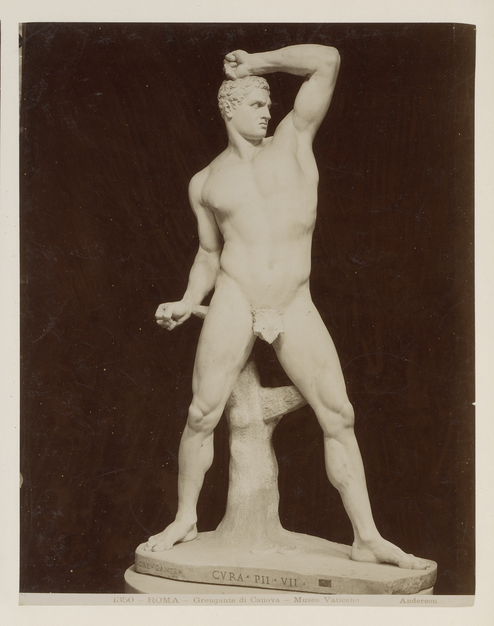 Sculptuur van Creugas, Vaticaan, by James Anderson, public domain