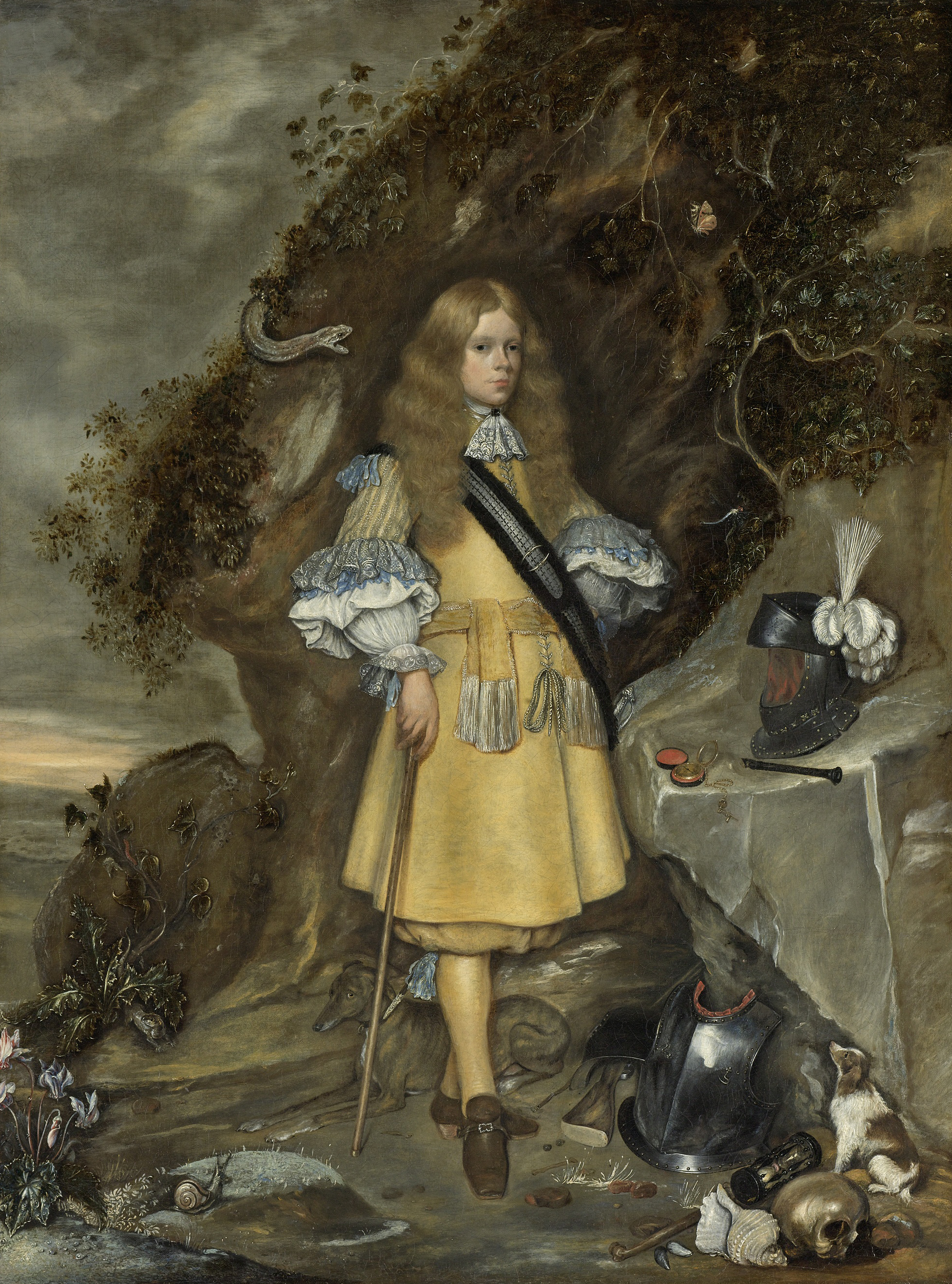 Memorial Portrait of Moses ter Borch, by Gerard ter Borch (II), public domain