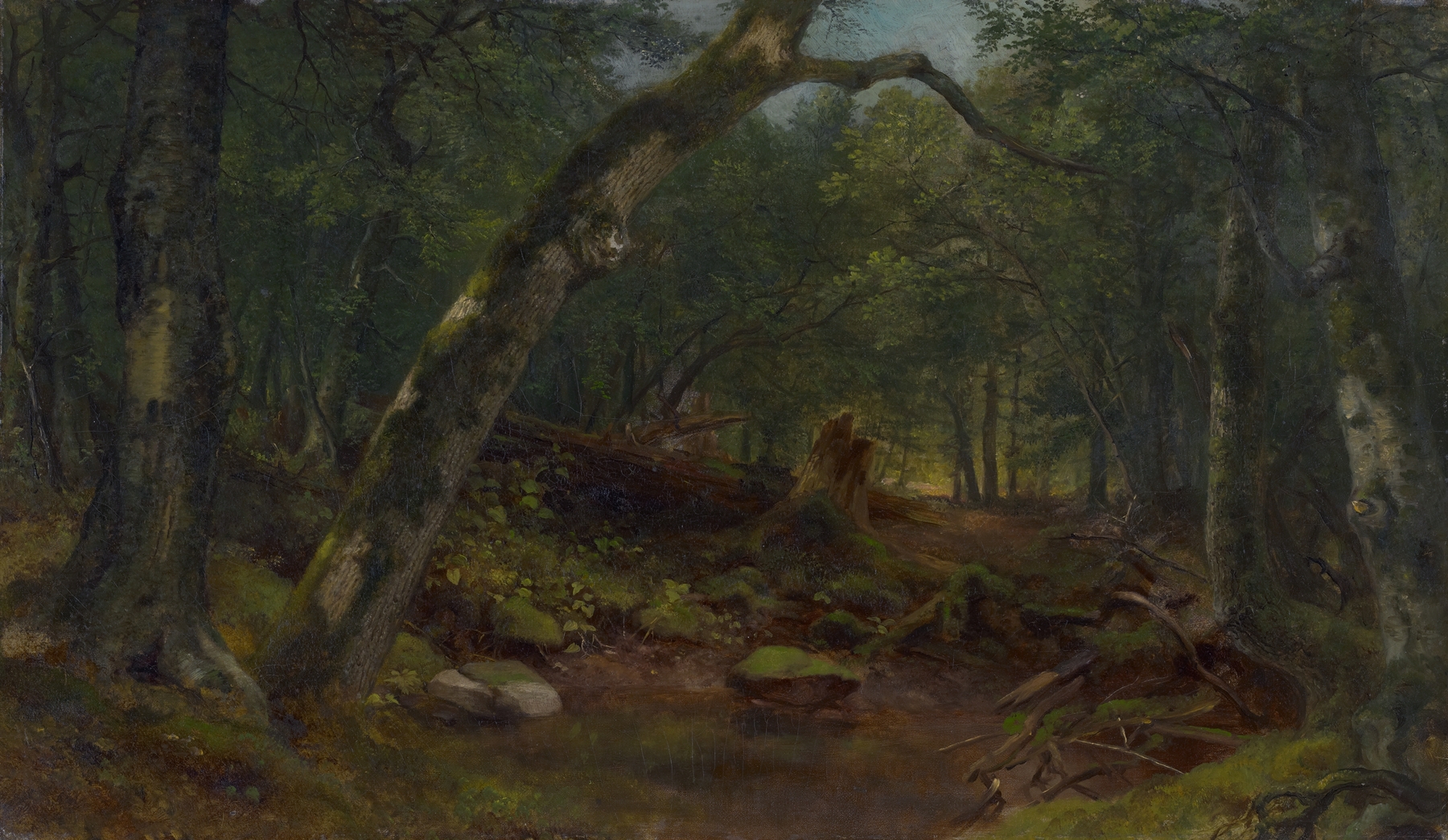 Artists’ Lane after a Shower, by Asher Brown Durand, public domain