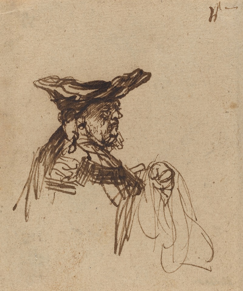 Rembrandt's 'Bust of an Elderly Man in a Flat Cap' captures the essence of aging with rich detail.